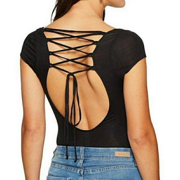 🍒NWT🍒 FREE PEOPLE ESSENTIALS BODYSUIT - Picture 7 of 7